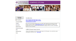 Desktop Screenshot of compasssupport.carondelet.org